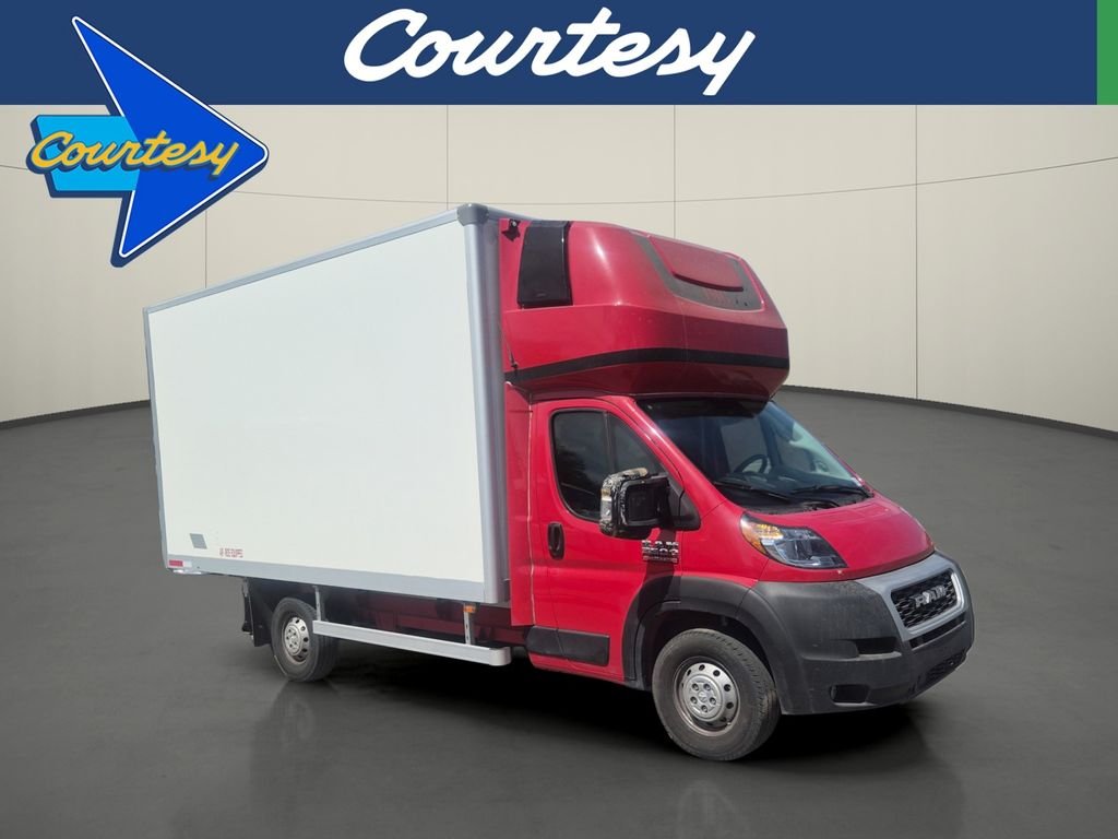Red 2022 RAM ProMaster Chassis 3500 159 Extended FWD Van Front-Wheel Drive