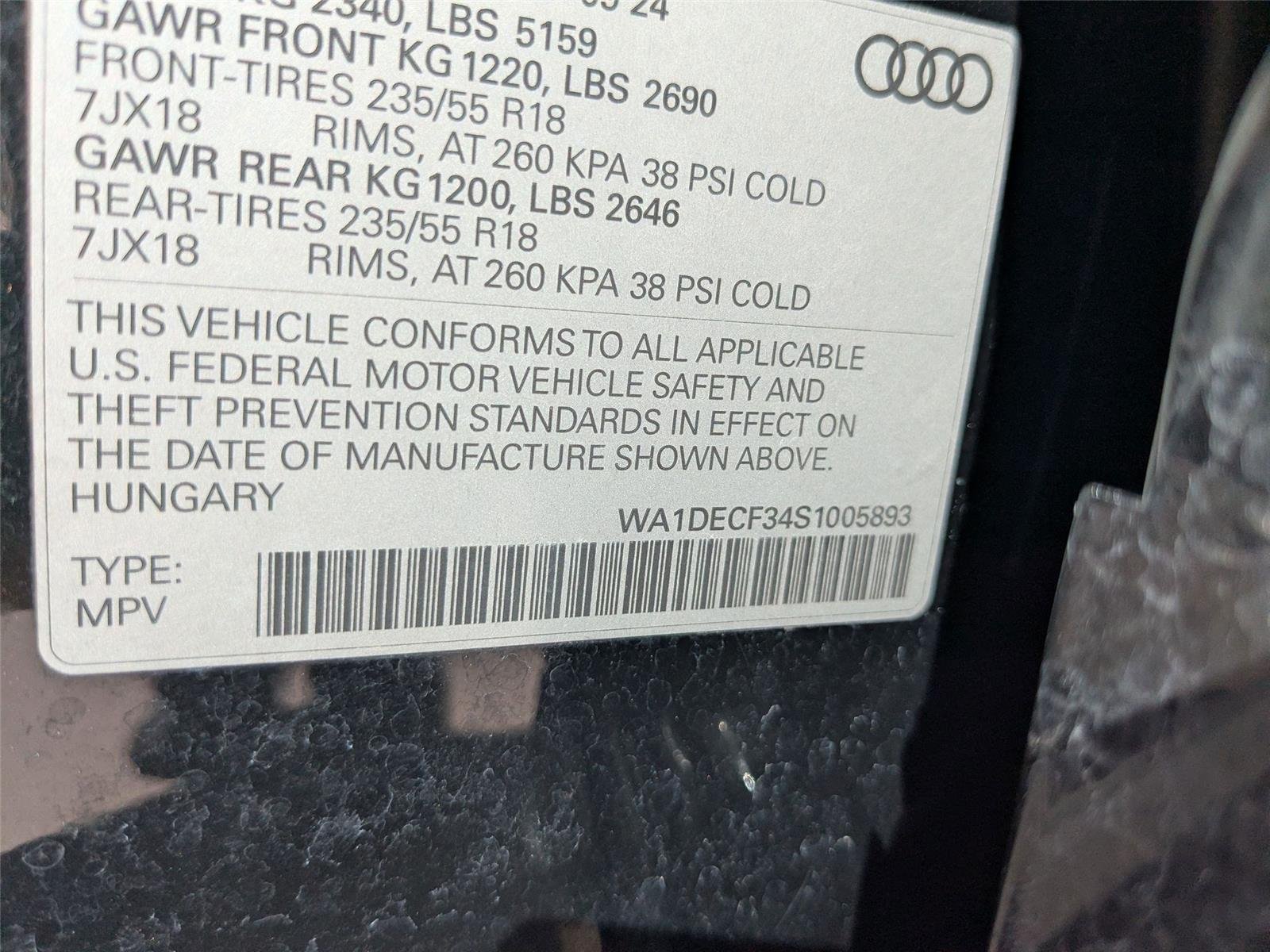 Used 2025 Mythos Black Metallic Audi S line Premium image 36
