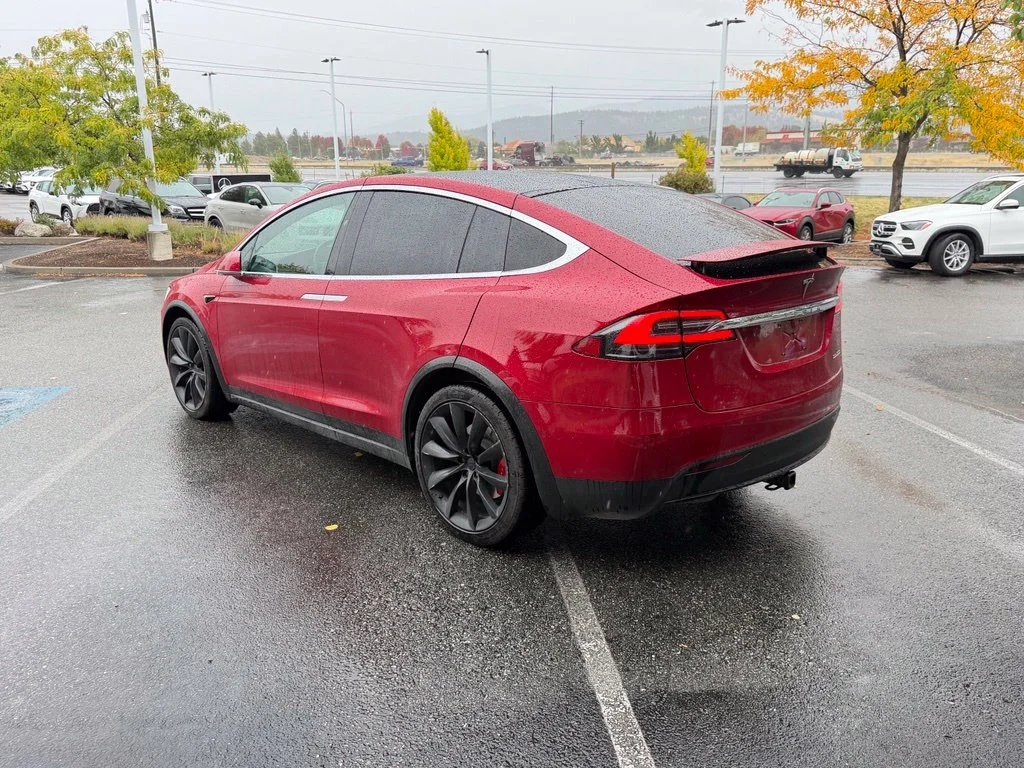 Used 2020 Red Tesla Performance image 7