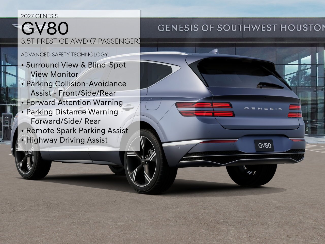 New 2027 Ceres Blue Matte Genesis 3.5T PRESTIGE image 7