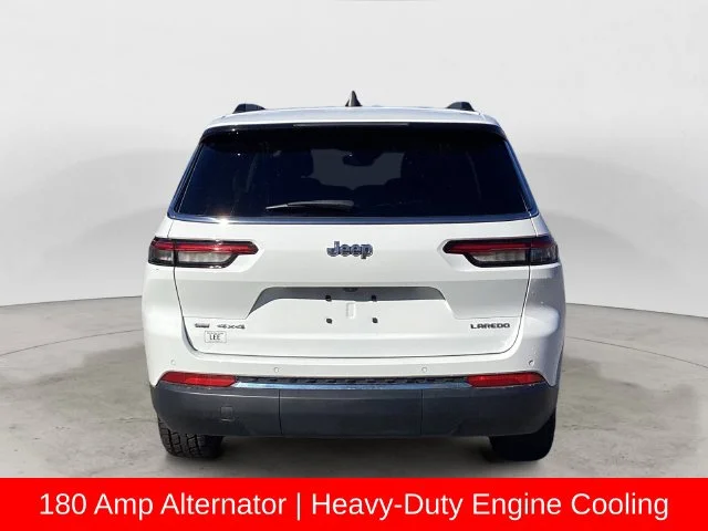 Used 2023 Bright White Clearcoat Jeep Laredo image 4