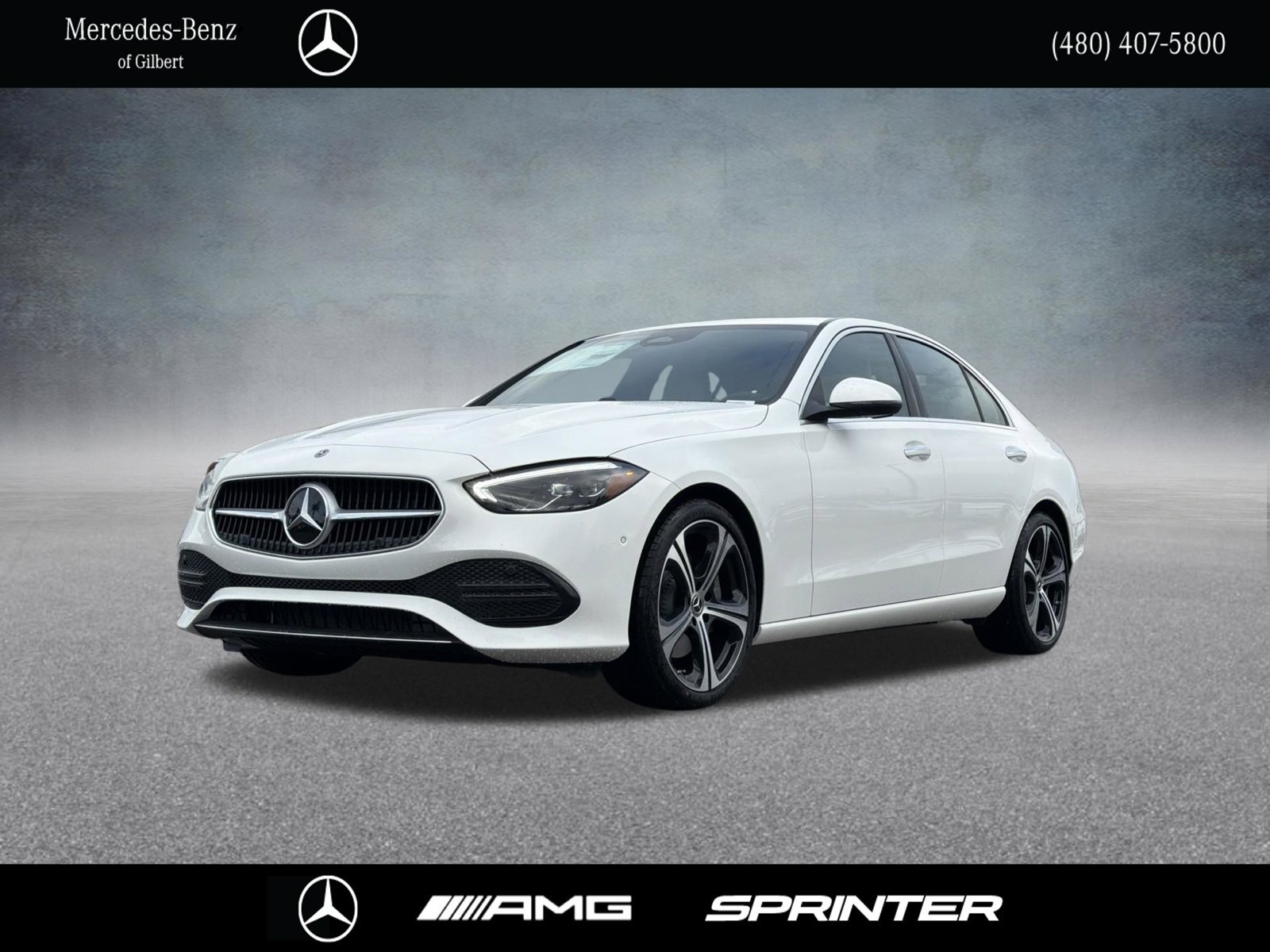 New 2026 Polar White Mercedes-Benz C 300 image 1