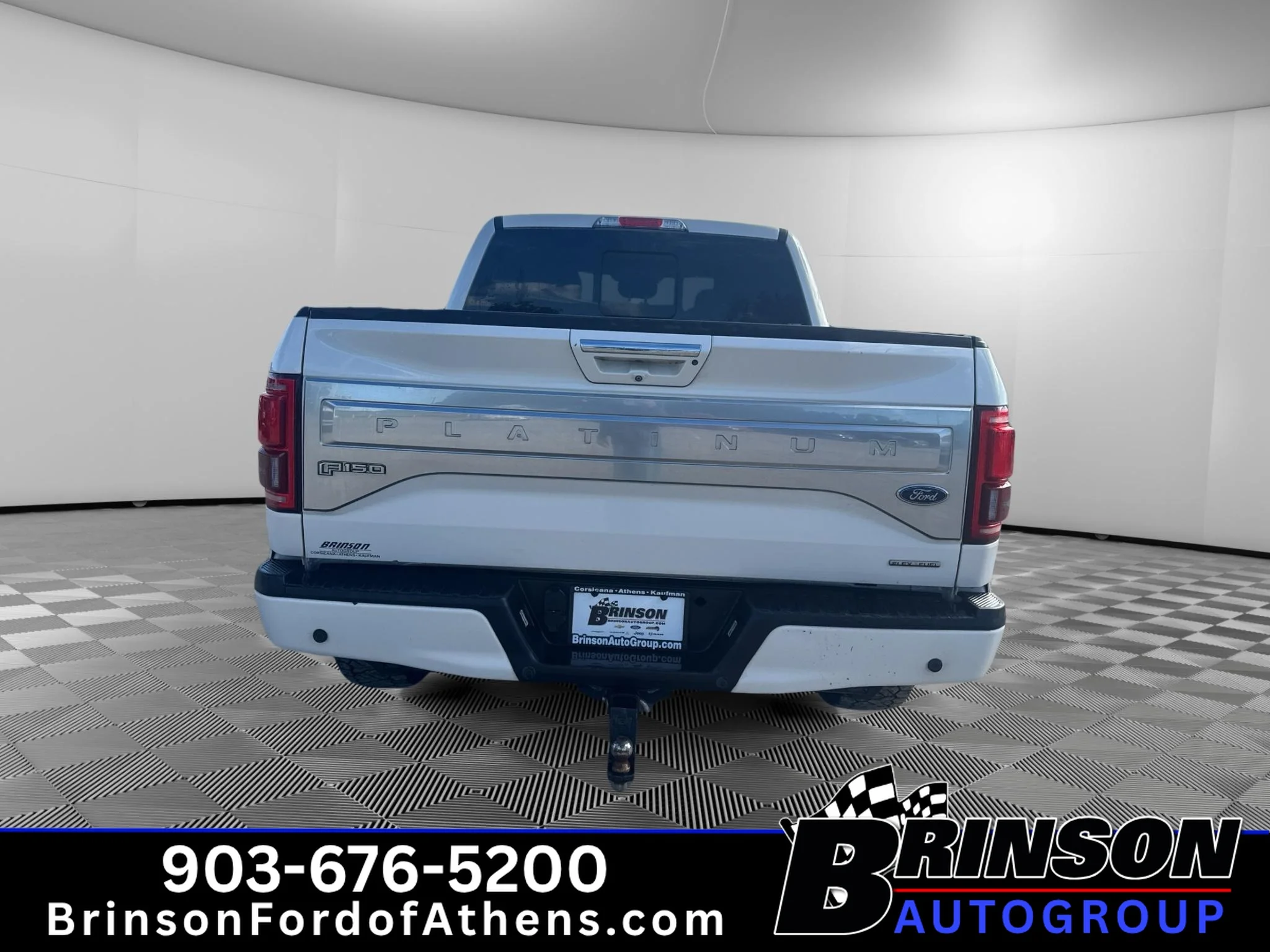 Used 2015 White Platinum Metallic Tri-Coat Ford Platinum image 6