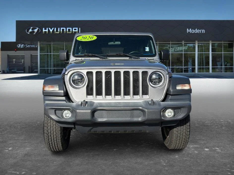 Used 2020 Jeep Wrangler Unlimited Sport S with VIN 1C4HJXDN5LW204311 for sale in Concord, NC