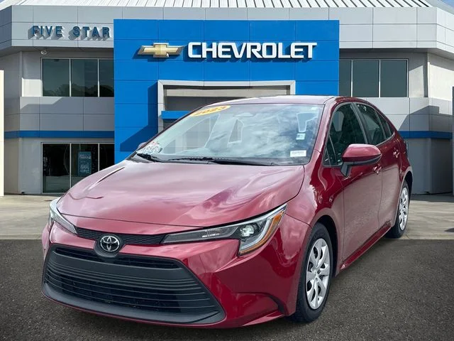 Used 2023 Red Toyota LE image 3