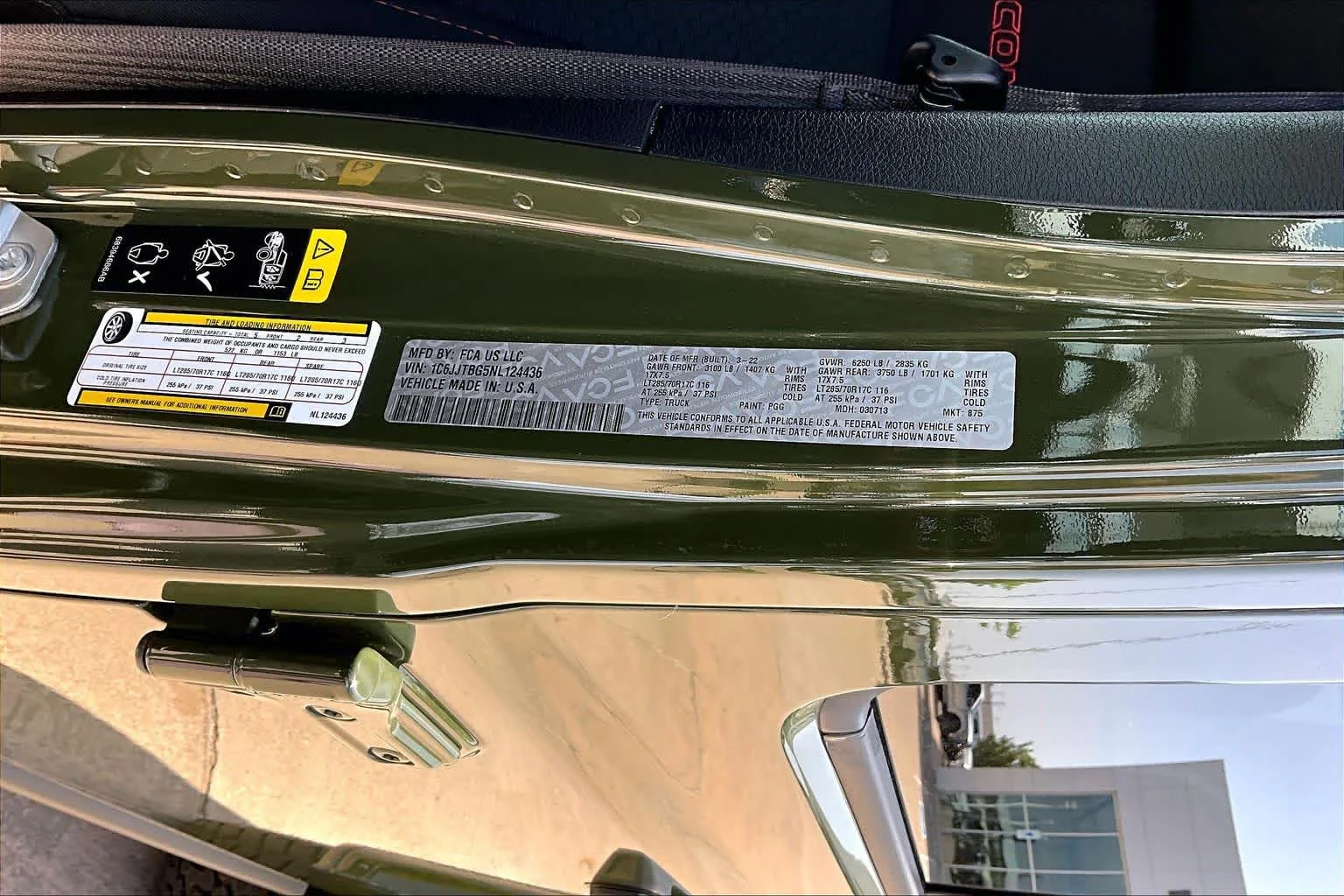 Used 2022 Sarge Green Clearcoat Jeep Rubicon image 34