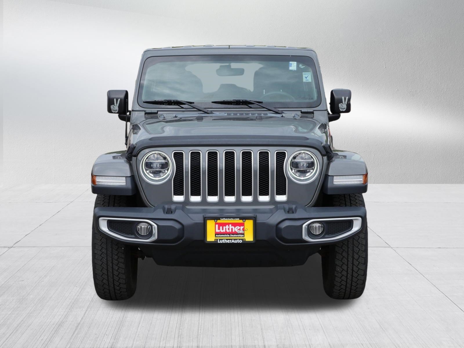Used 2019 Jeep Wrangler Unlimited Sahara with VIN 1C4HJXEG6KW605493 for sale in Vadnais Heights, Minnesota