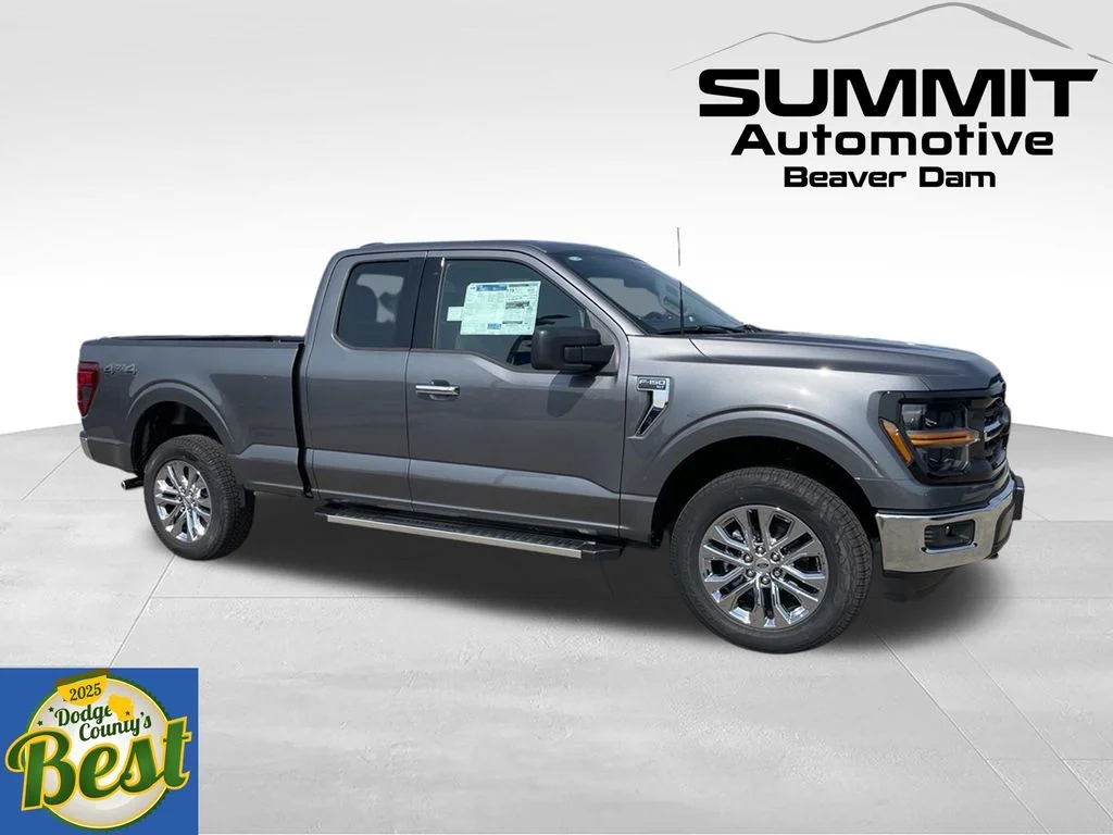 New 2026 Carbonized Gray Metallic Ford XLT image 1