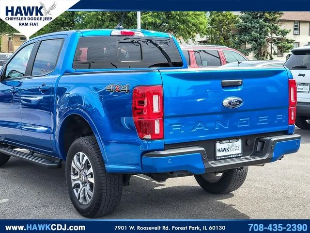 Used 2021 Blue Ford Lariat image 7