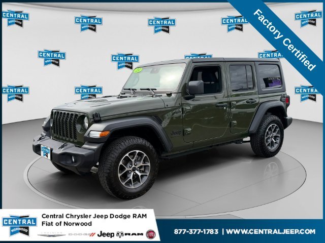Used 2024 Green Jeep Sport S image 1