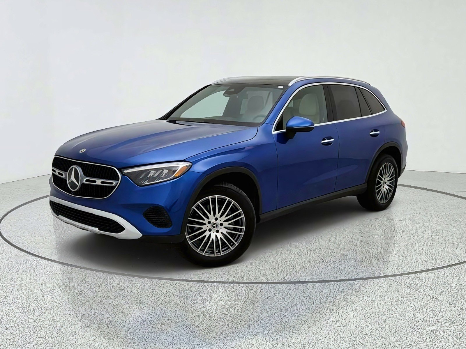 Certified Used 2026 Starling Blue Metallic Mercedes-Benz GLC 300 image 1