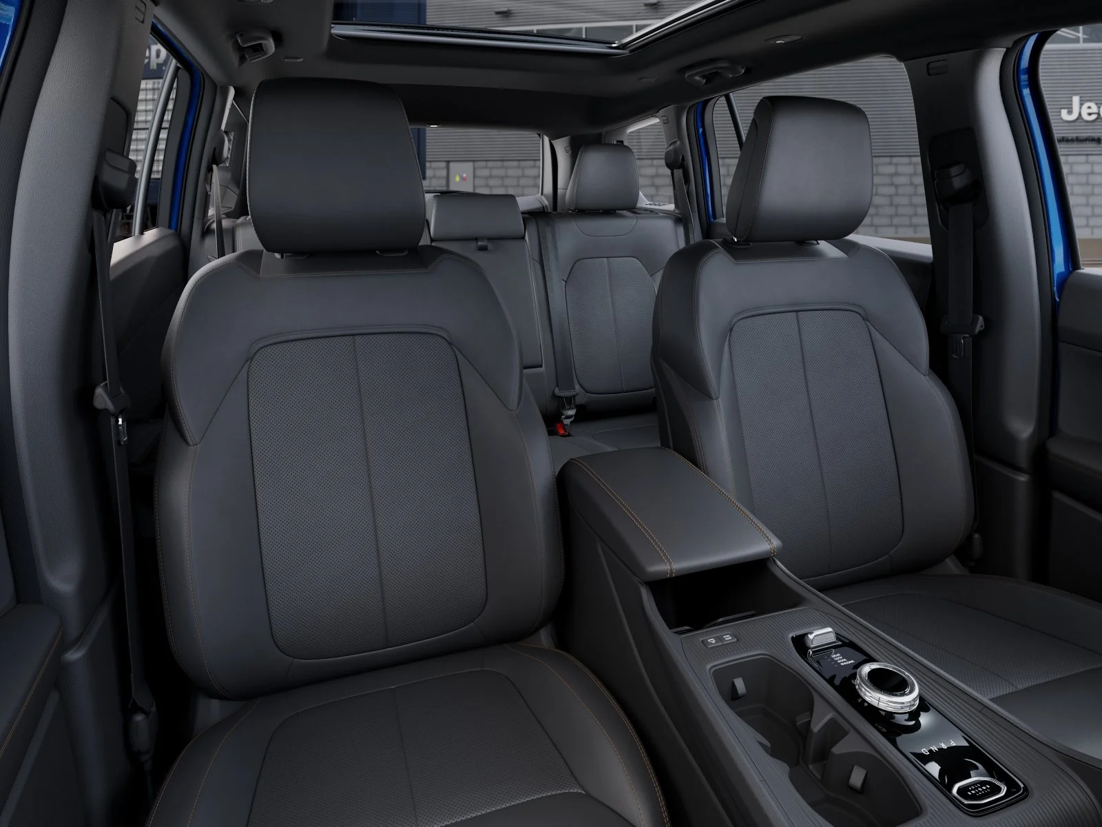 New 2026 Hydro Blue Pearl-Coat Exterior Paint Jeep Limited 4x4 image 42