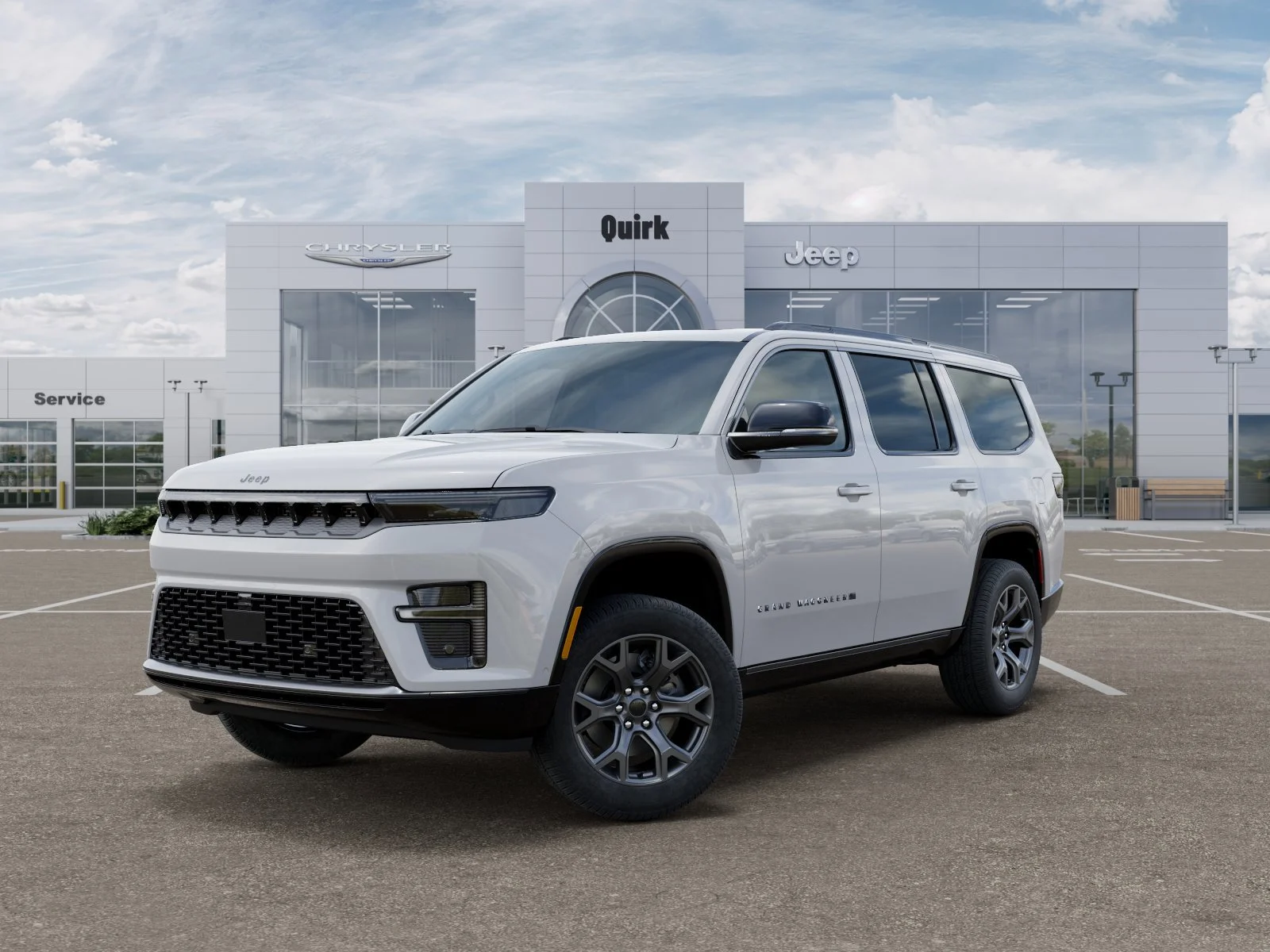 New 2026 Bright White Clear-Coat Exterior Paint Jeep Limited Altitude image 1