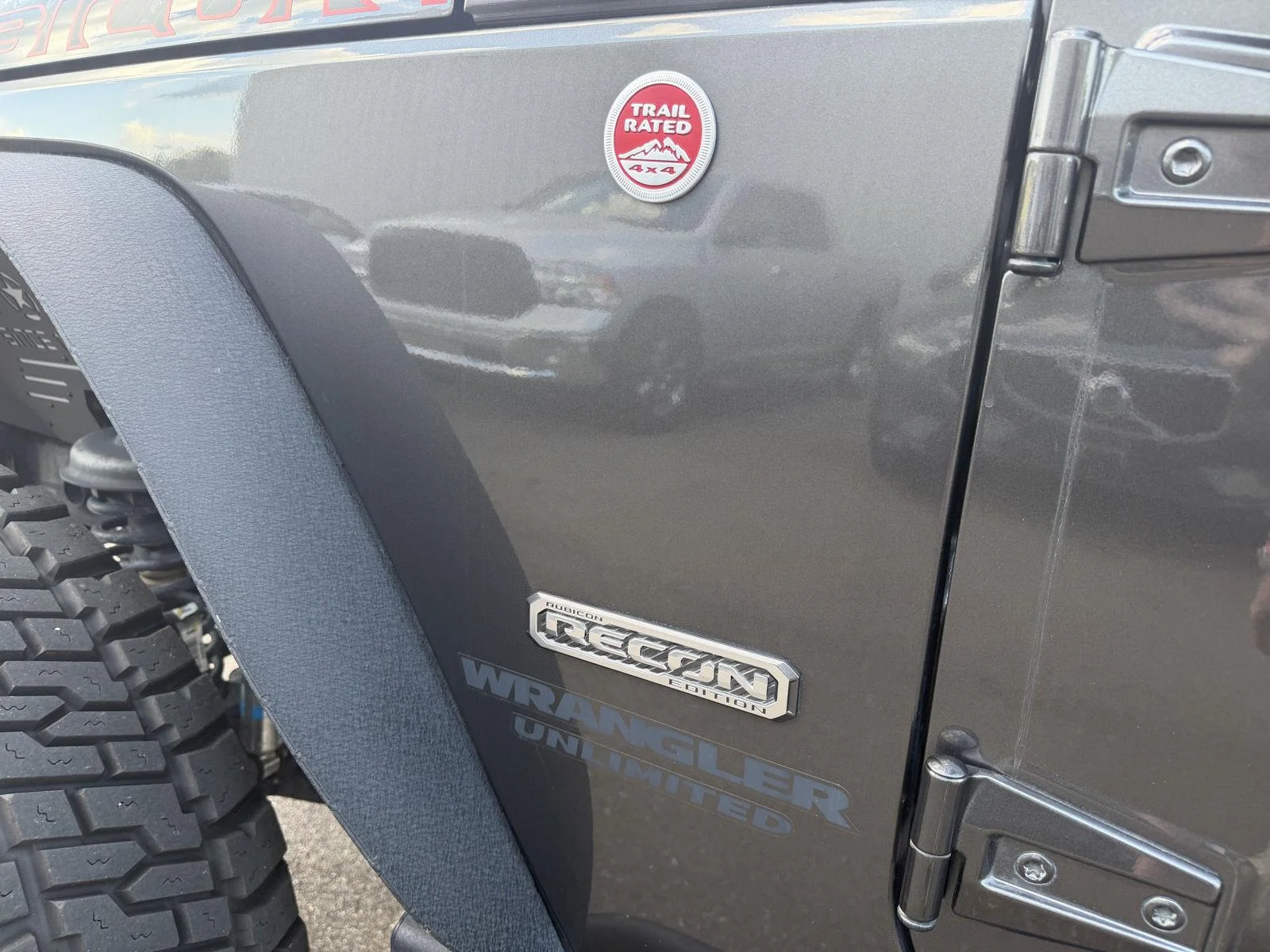 Used 2017 Granite Crystal Metallic Clearcoat Jeep Rubicon Recon image 29