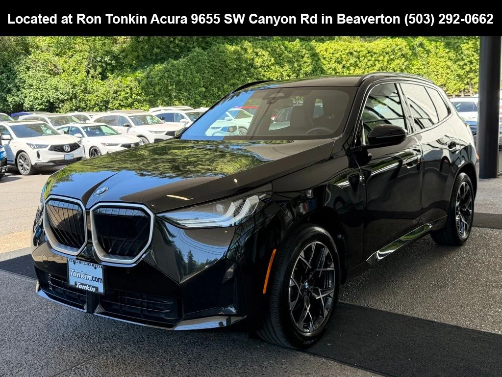 Used 2025 Black Sapphire Metallic BMW 30 xDrive image 4