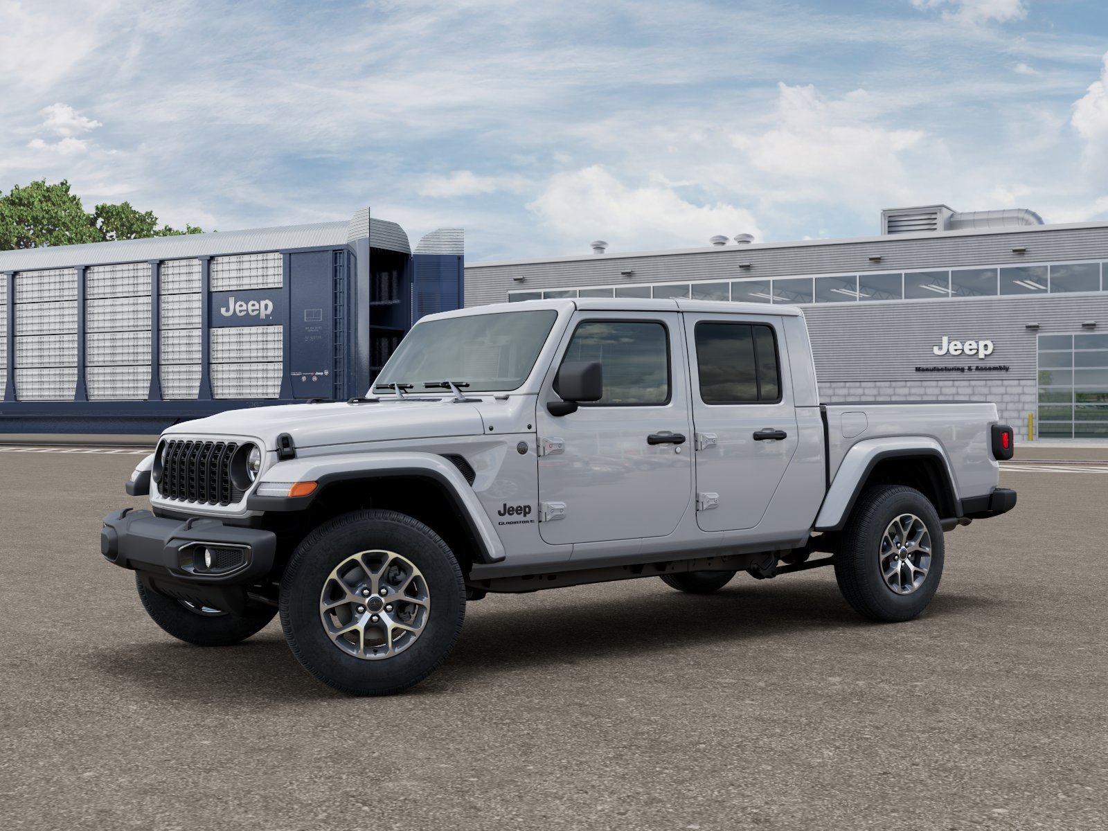 New 2026 Bright White Clearcoat Jeep Sport S image 1