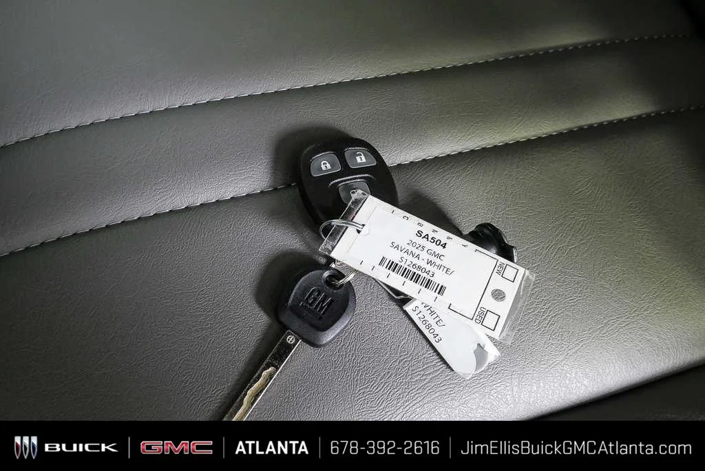 New 2025 Summit White GMC Work Van image 20