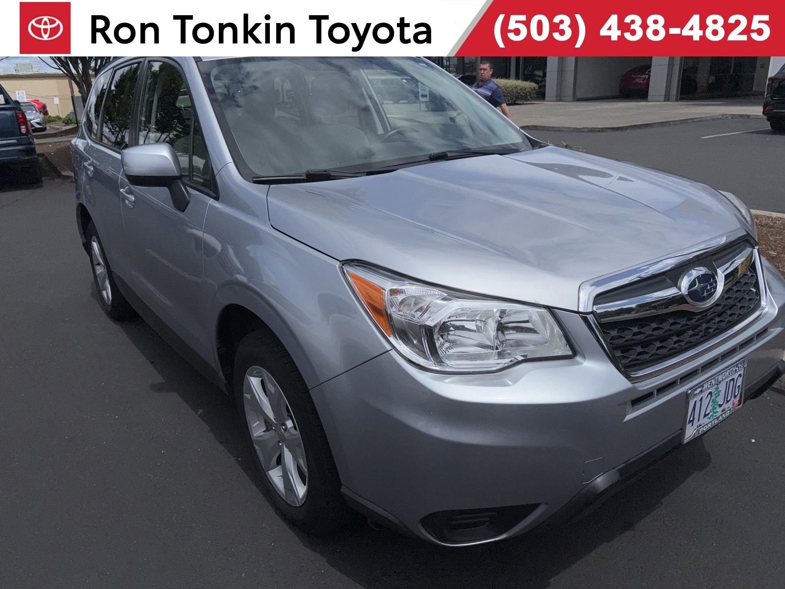 Used 2015 Ice Silver Metallic Subaru 2.5i Premium image 1