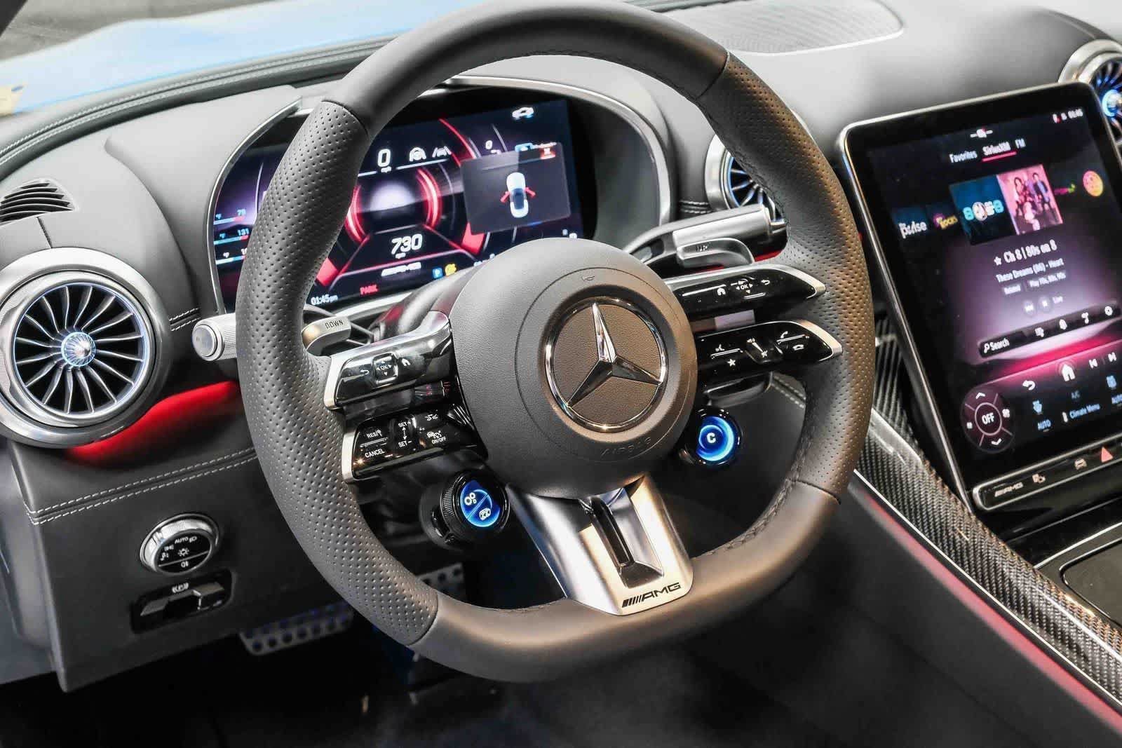 New 2026 Hyper Blue Metallic Mercedes-Benz AMG® SL 55 Roadster image 55