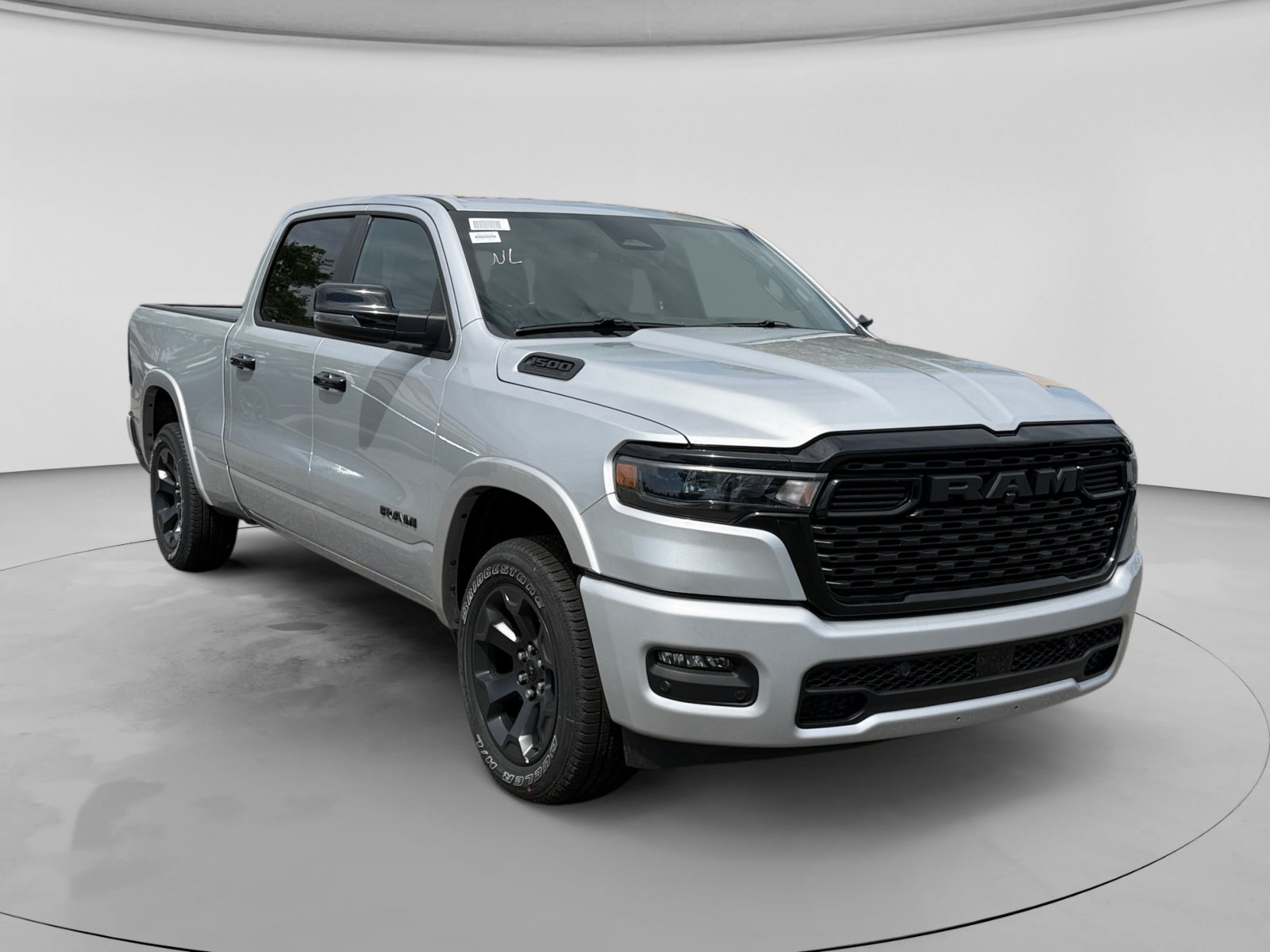 New 2026 Silver Zynith Exterior Paint RAM Big Horn 4x4 Crew Cab 6