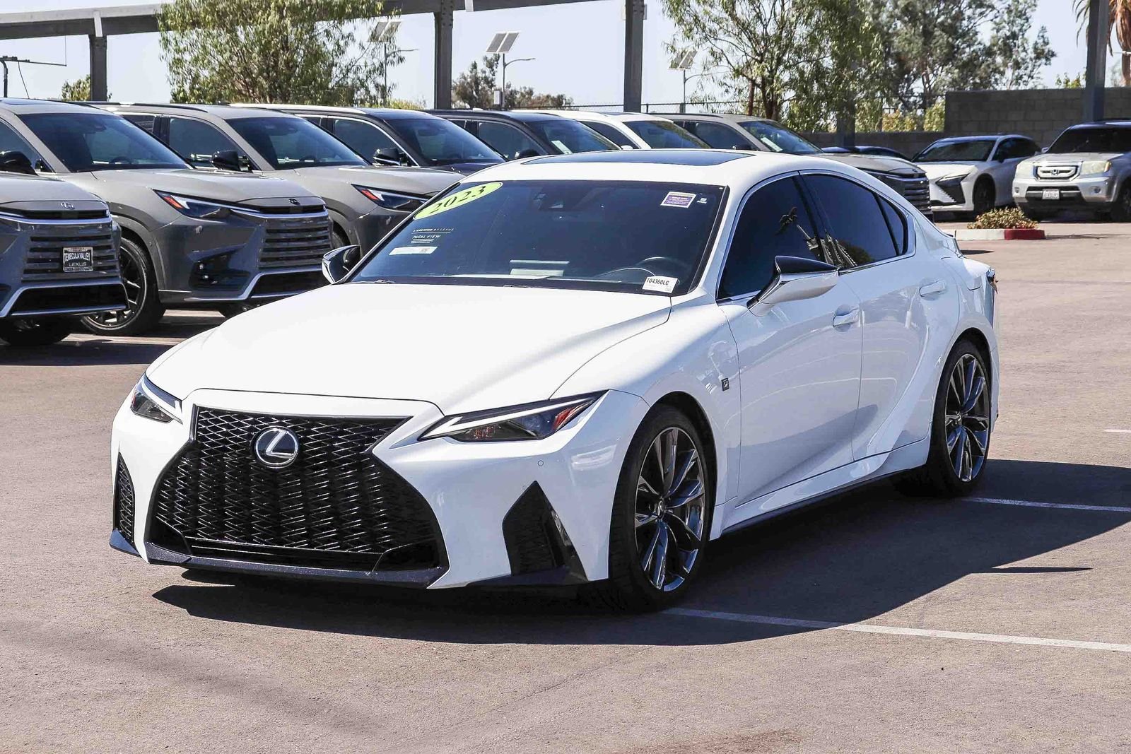 Certified Used 2023 White Lexus 350 F SPORT image 3