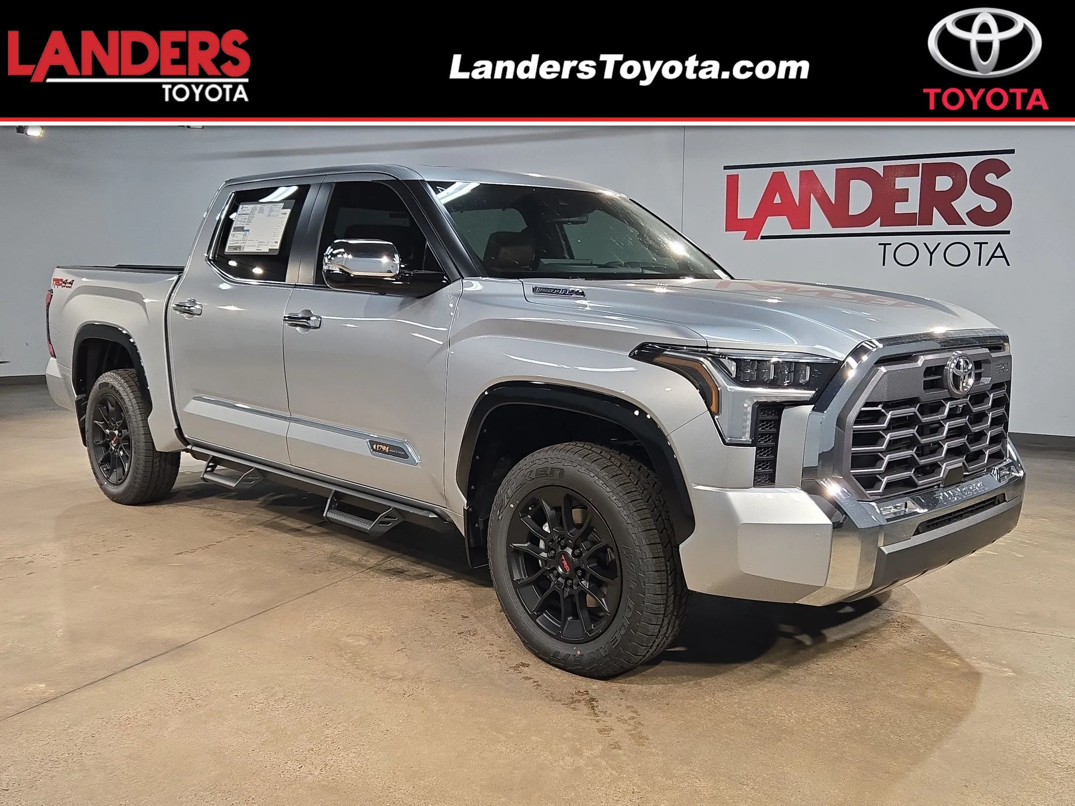 New 2026 Celestial Silver Metallic Toyota 1794 Edition Hybrid image 1