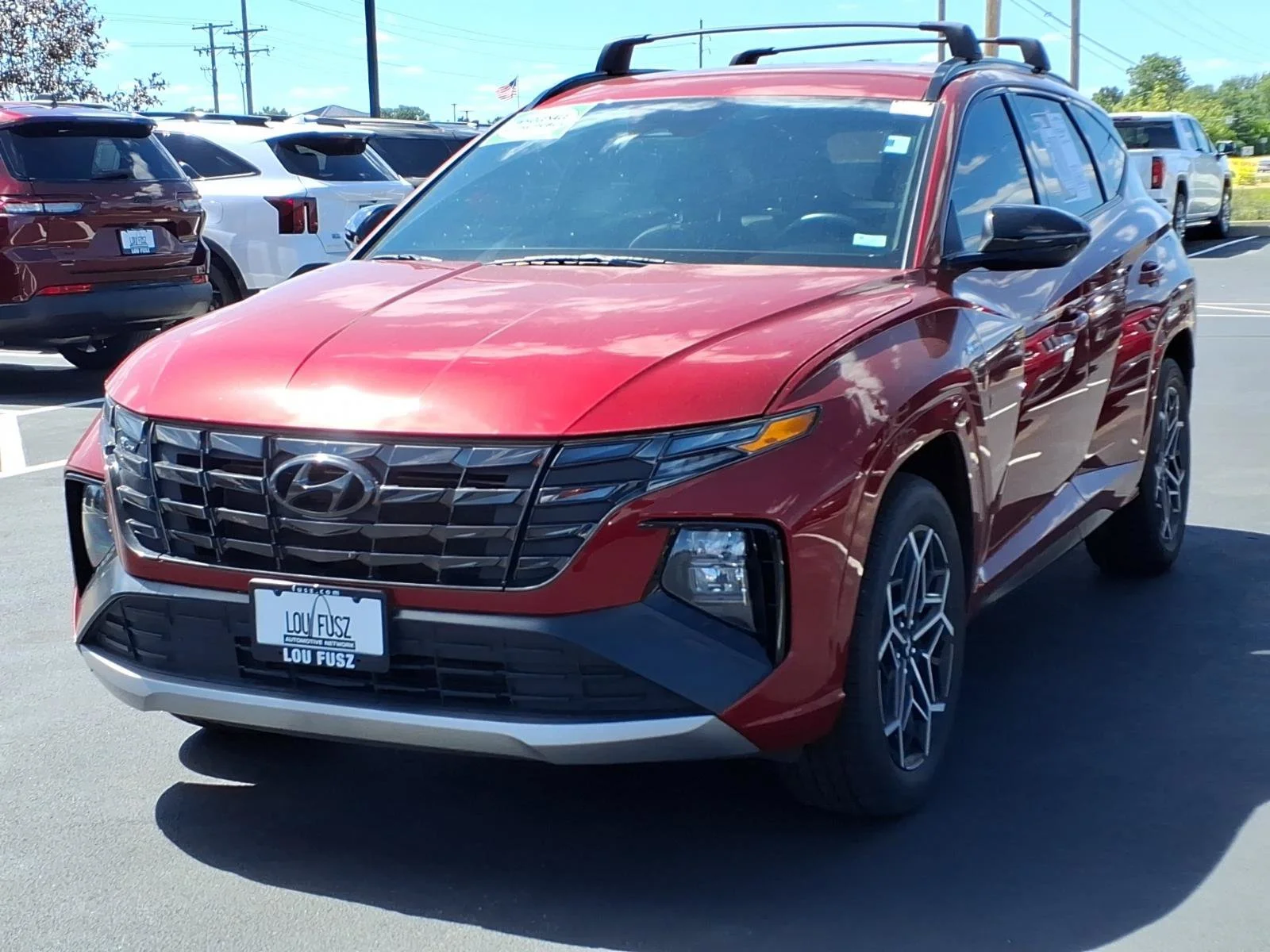 Used 2022 Red Crimson Hyundai N Line image 2