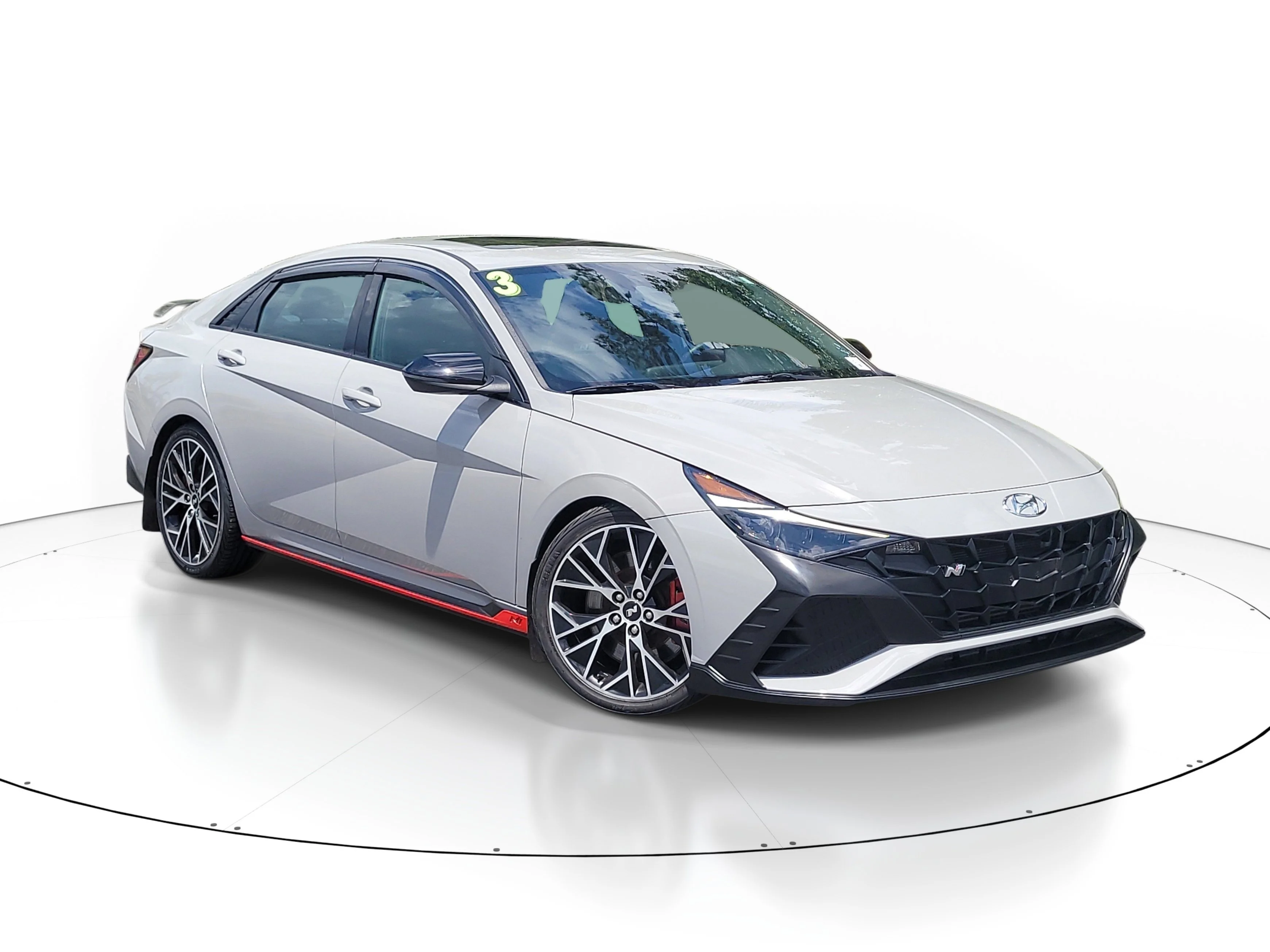 Used 2023 Cyber Gray Hyundai Base image 1