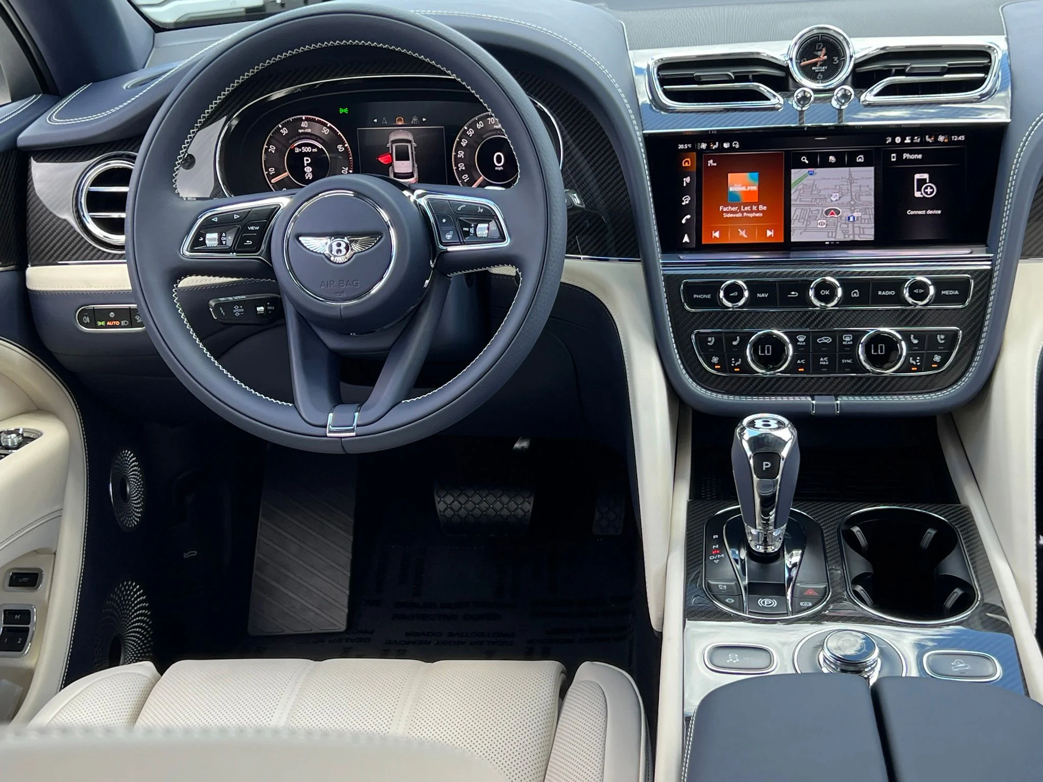 New 2026 White Bentley  image 4