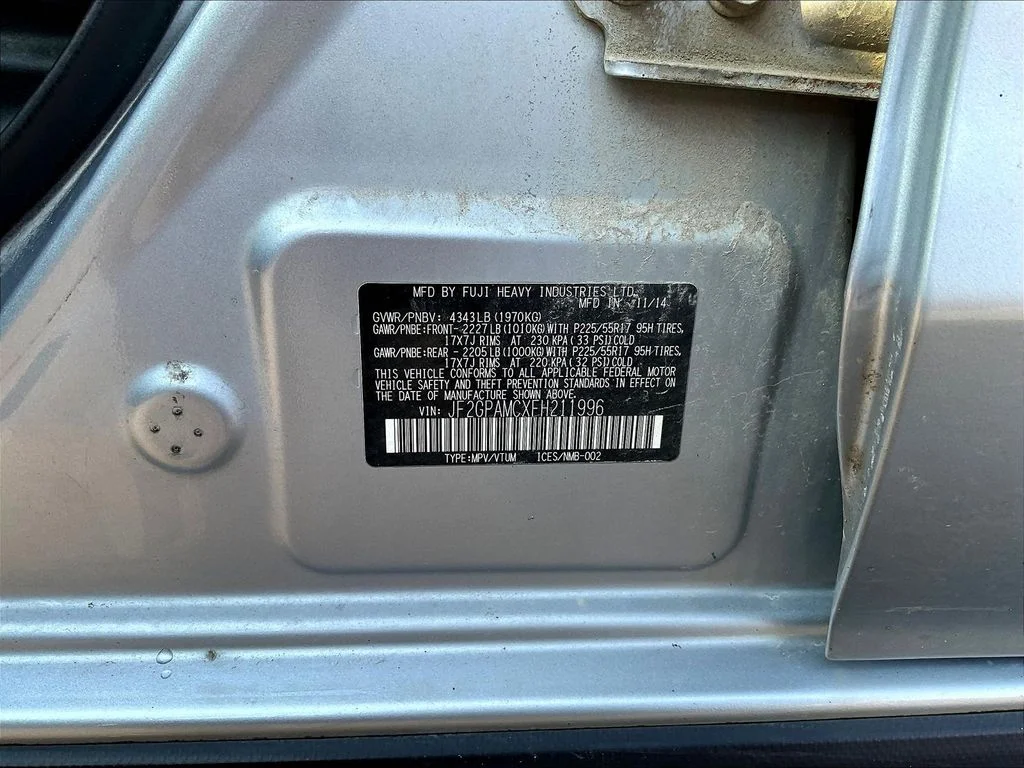 Used 2015 Ice Silver Metallic Subaru 2.0i Limited image 9