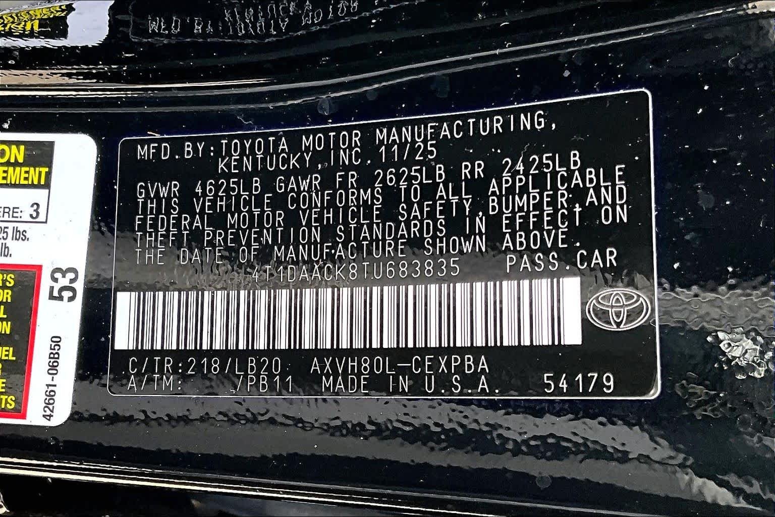 Used 2026 Midnight Black Metallic Toyota XSE image 34