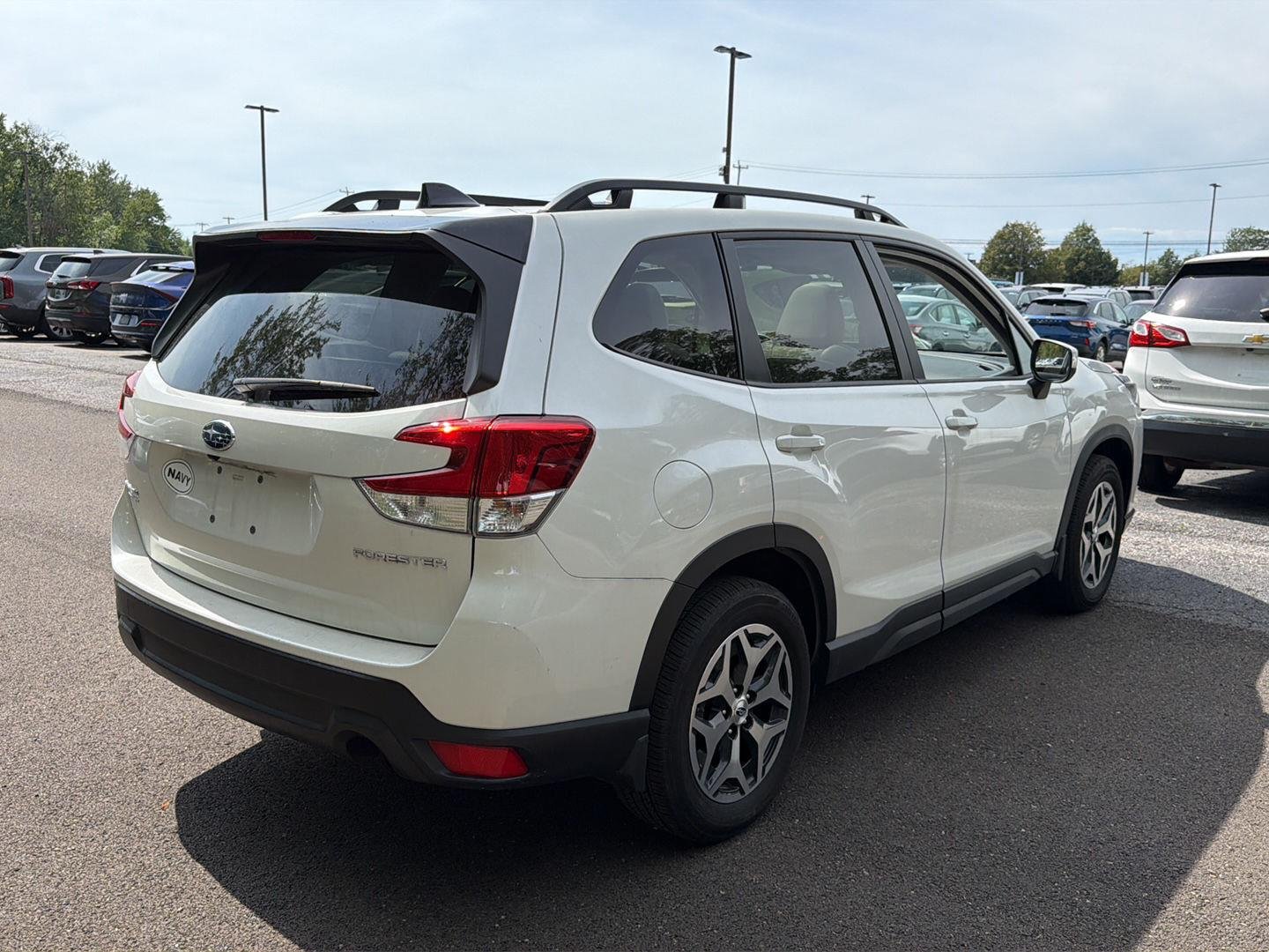 Used 2024 Crystal White Pearl Subaru Premium image 8