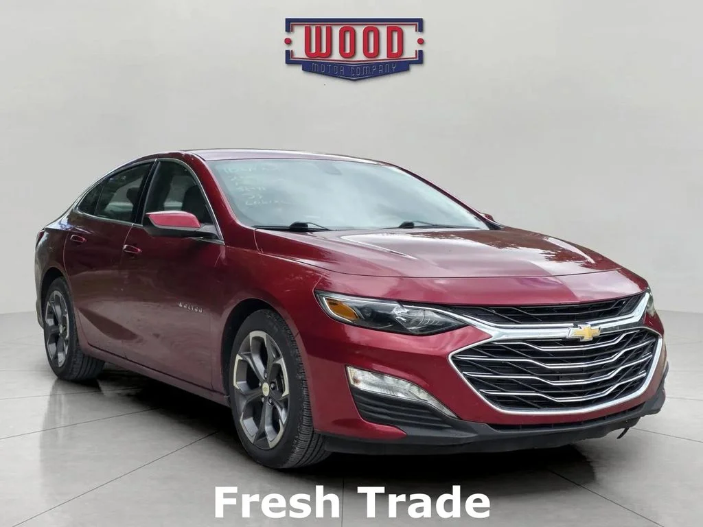 Used 2021 Cherry Red Tintcoat Chevrolet LT image 1