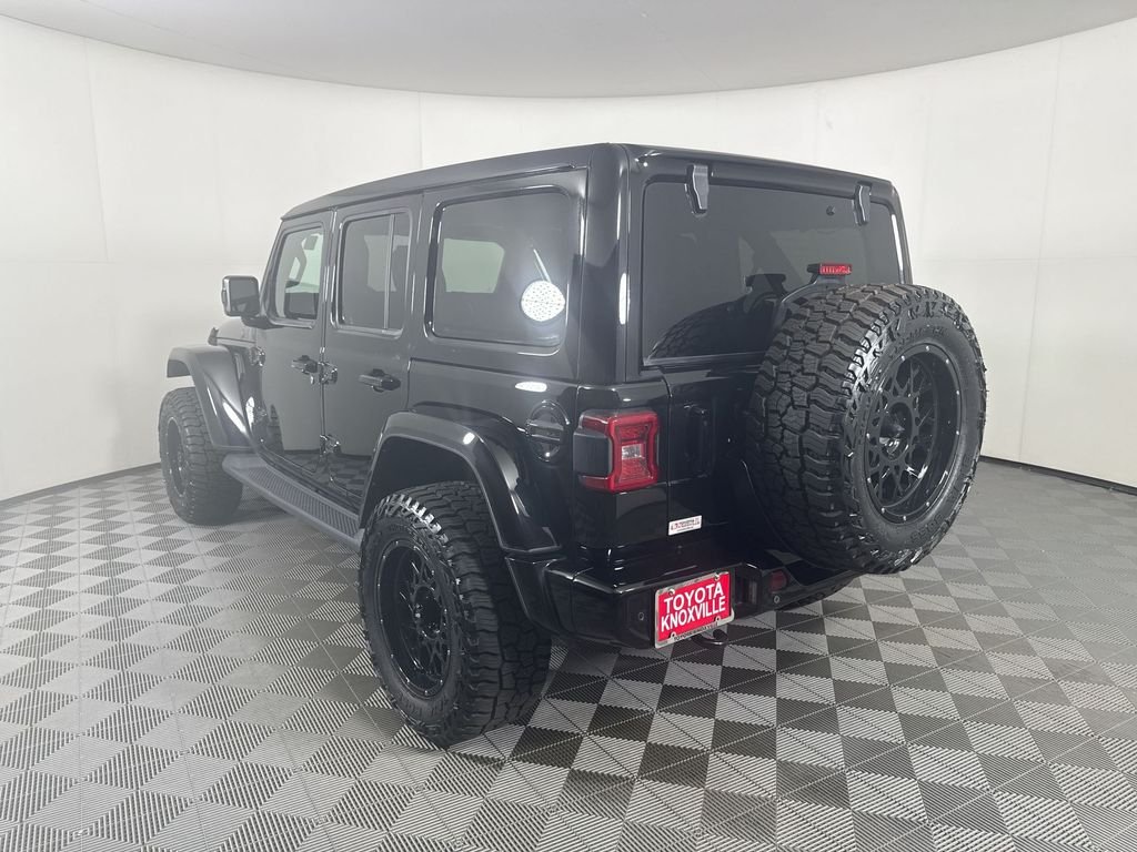 Used 2021 Black Jeep Unlimited Sahara High Altitude image 6