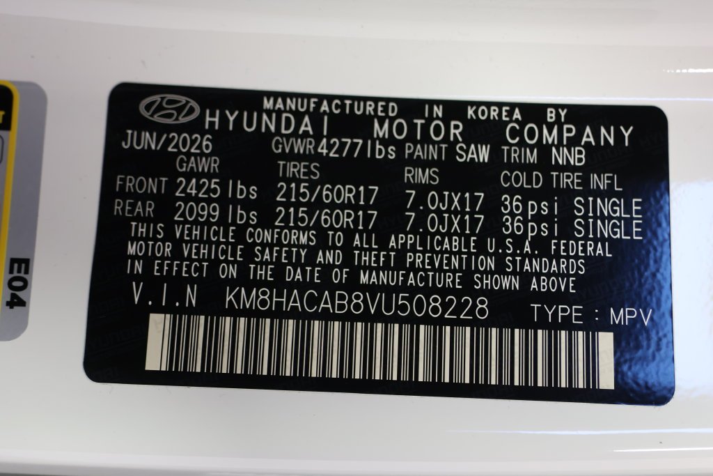 Used 2027 Atlas White Hyundai SE image 27
