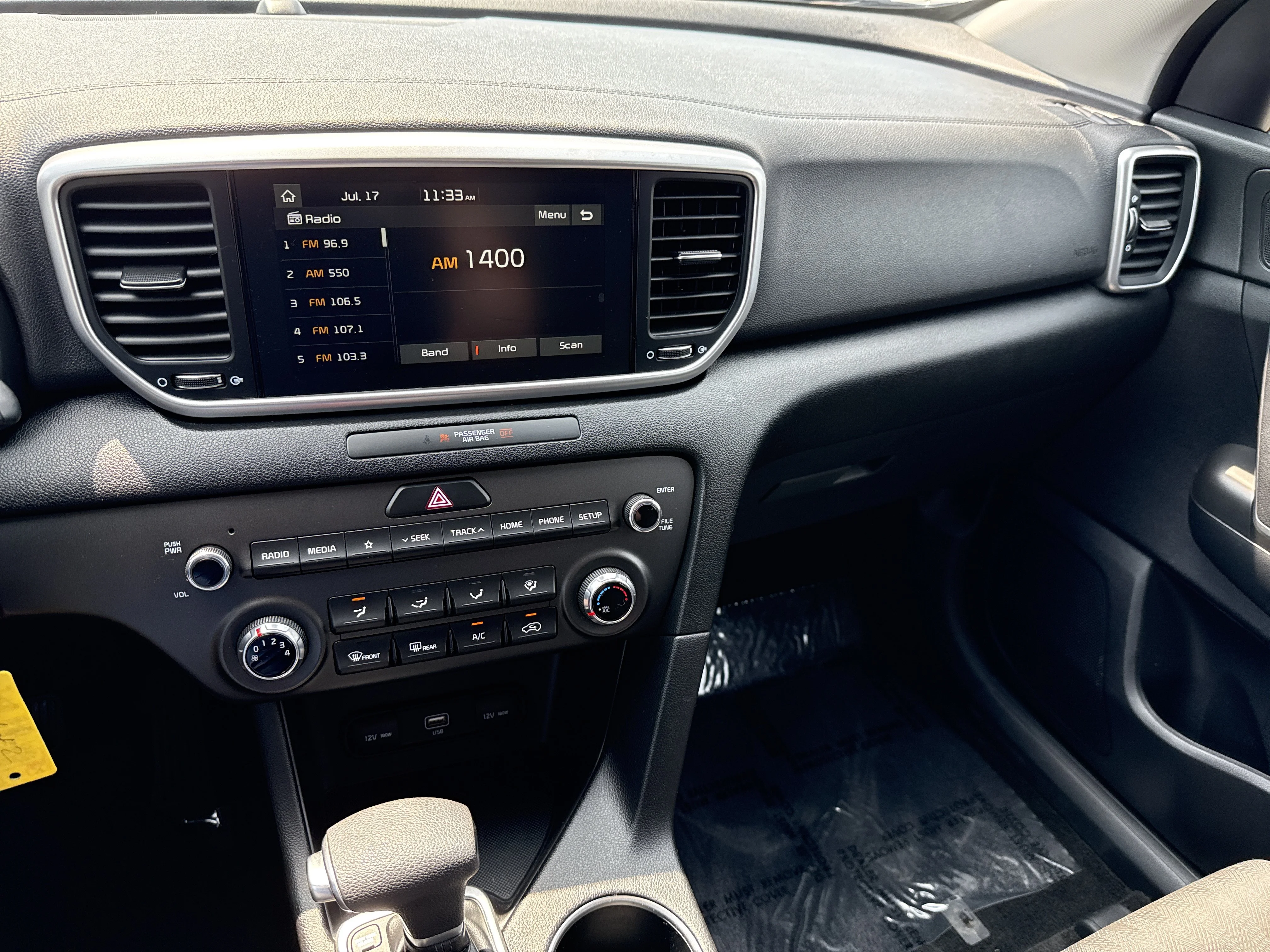 Used 2020 Black Cherry Pearl Kia LX image 22