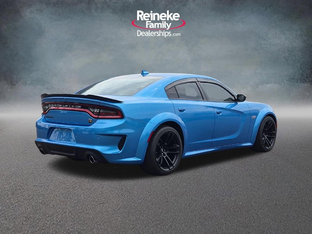 Used 2023 Blue Dodge R/T Scat Pack Widebody image 6