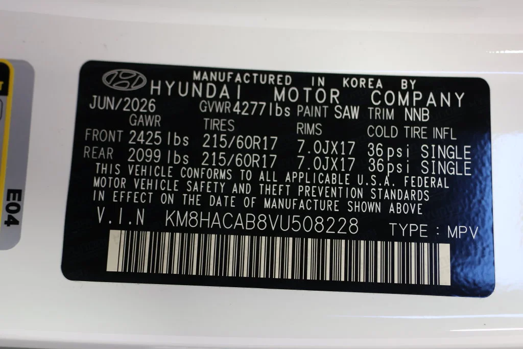 Used 2027 Atlas White Hyundai SE image 27