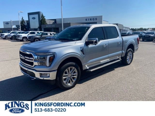 Certified Used 2024 Iconic Silver Metallic Ford Lariat image 1