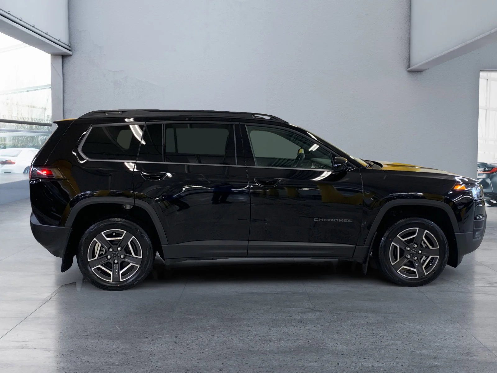 New 2026 Diamond Black Crystal Pearl Jeep Laredo image 6