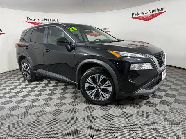 Certified Used 2023 Black Nissan SV image 1