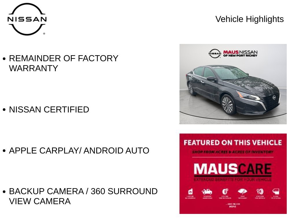 Certified Used 2025 Black Nissan 2.5 SV image 8