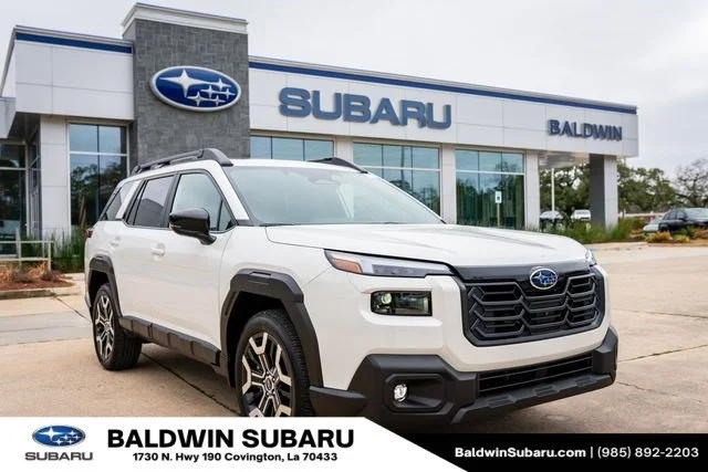 New 2026 Crystal White Pearl Subaru Touring XT image 1