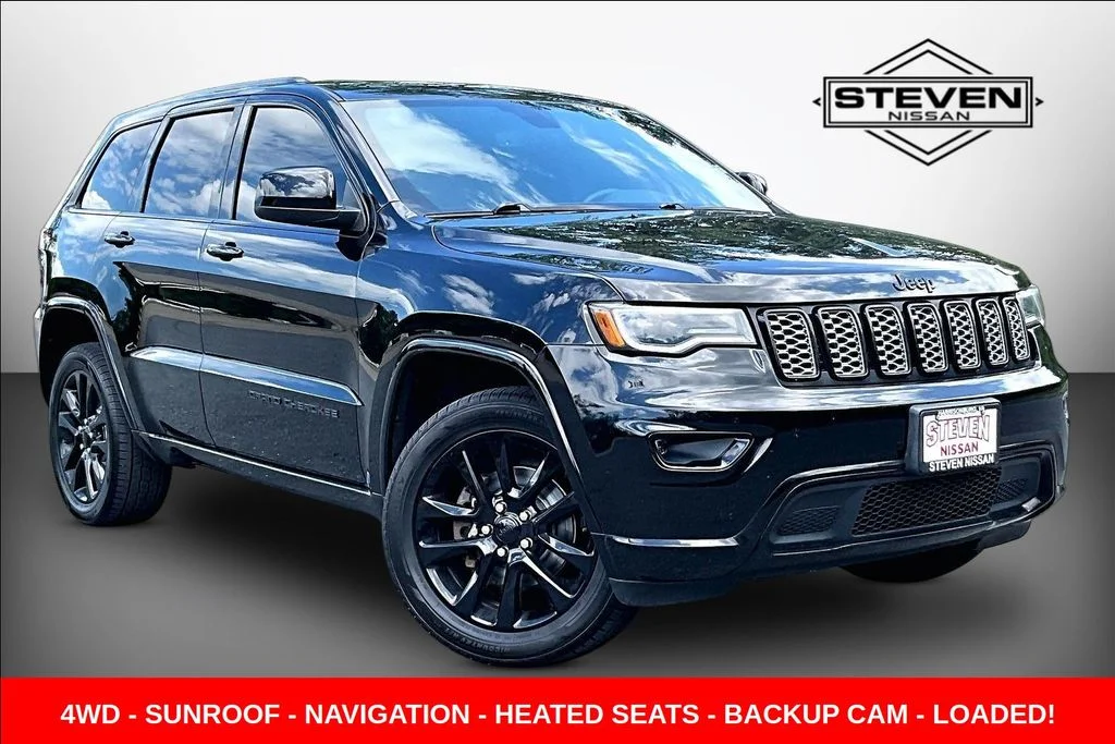 Used 2020 Black Jeep Altitude image 1