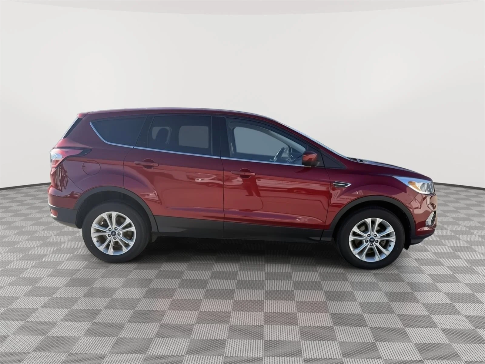 Used 2017 Ruby Red Metallic Tinted Clearcoat Ford SE image 6