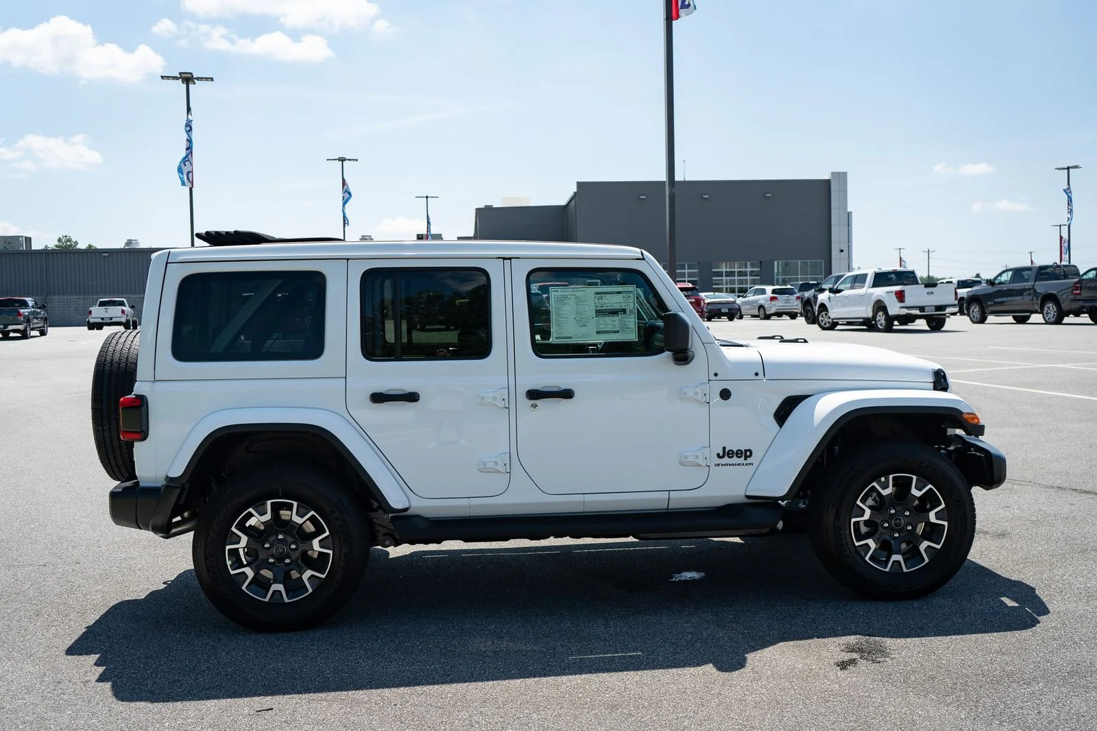 New 2026 White Jeep Sahara image 11