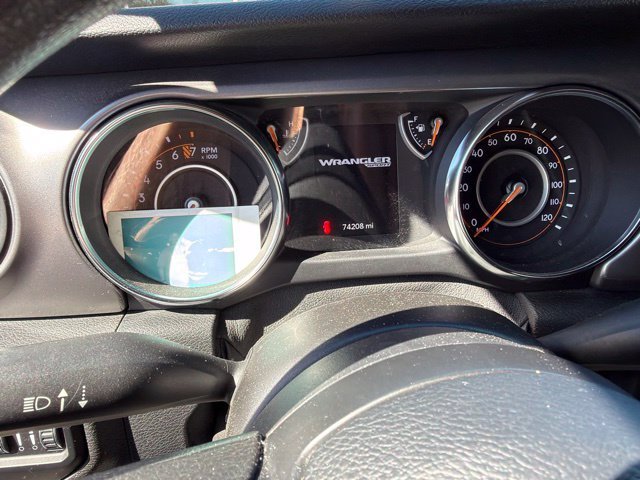 Used 2021 Black Clearcoat Jeep Unlimited Willys image 8