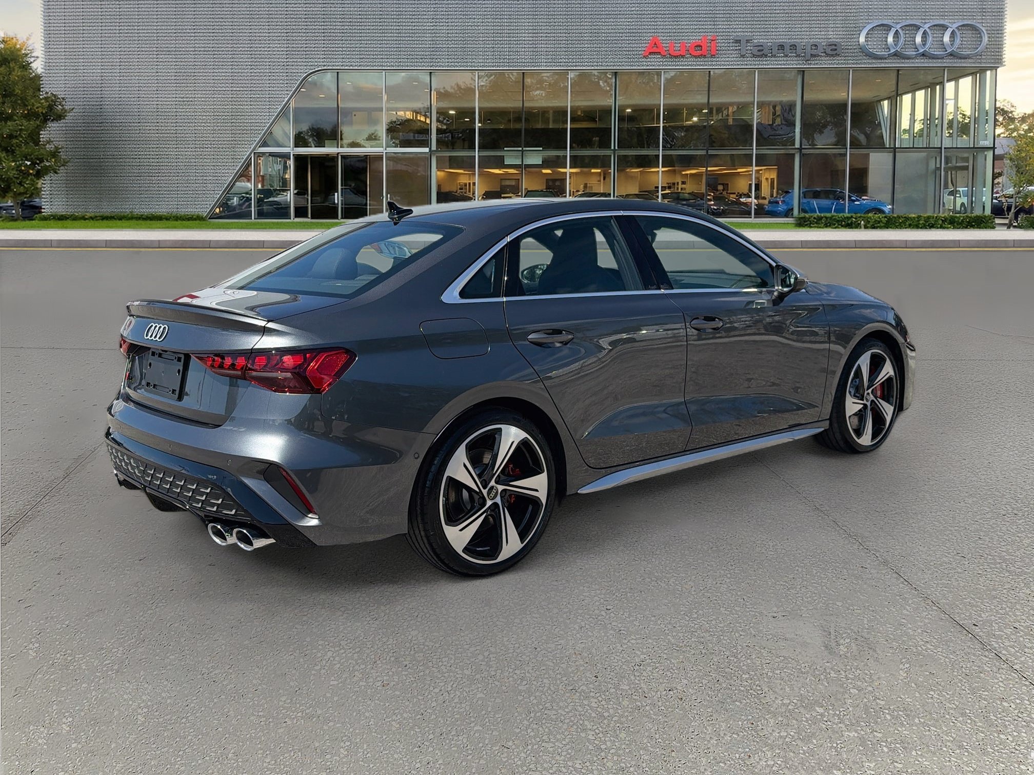 New 2026 Daytona Gray Pearl Effect Audi 4DR QTRO 2.0 TFSI image 3
