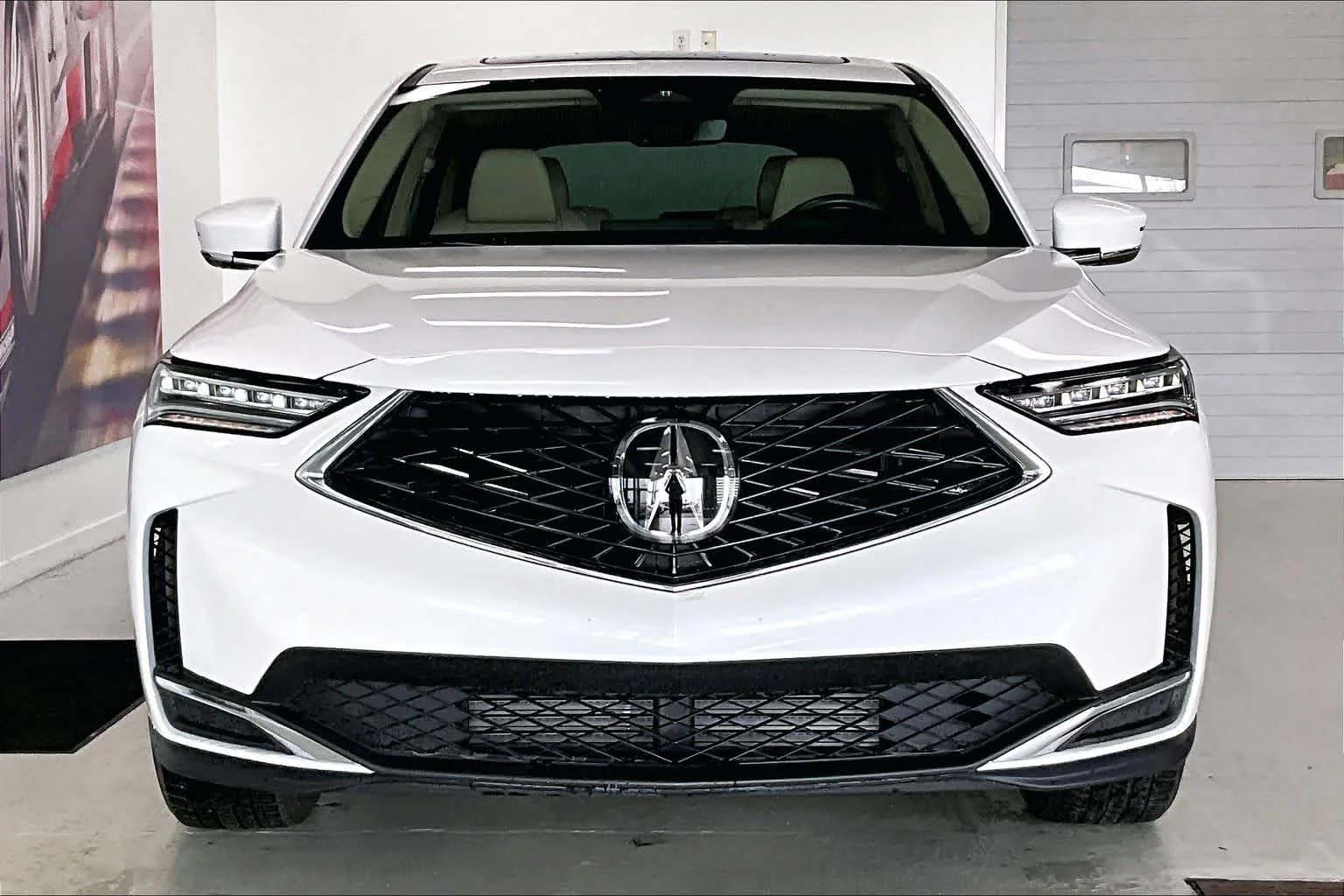 Used 2025 Platinum White Pearl Acura  image 6