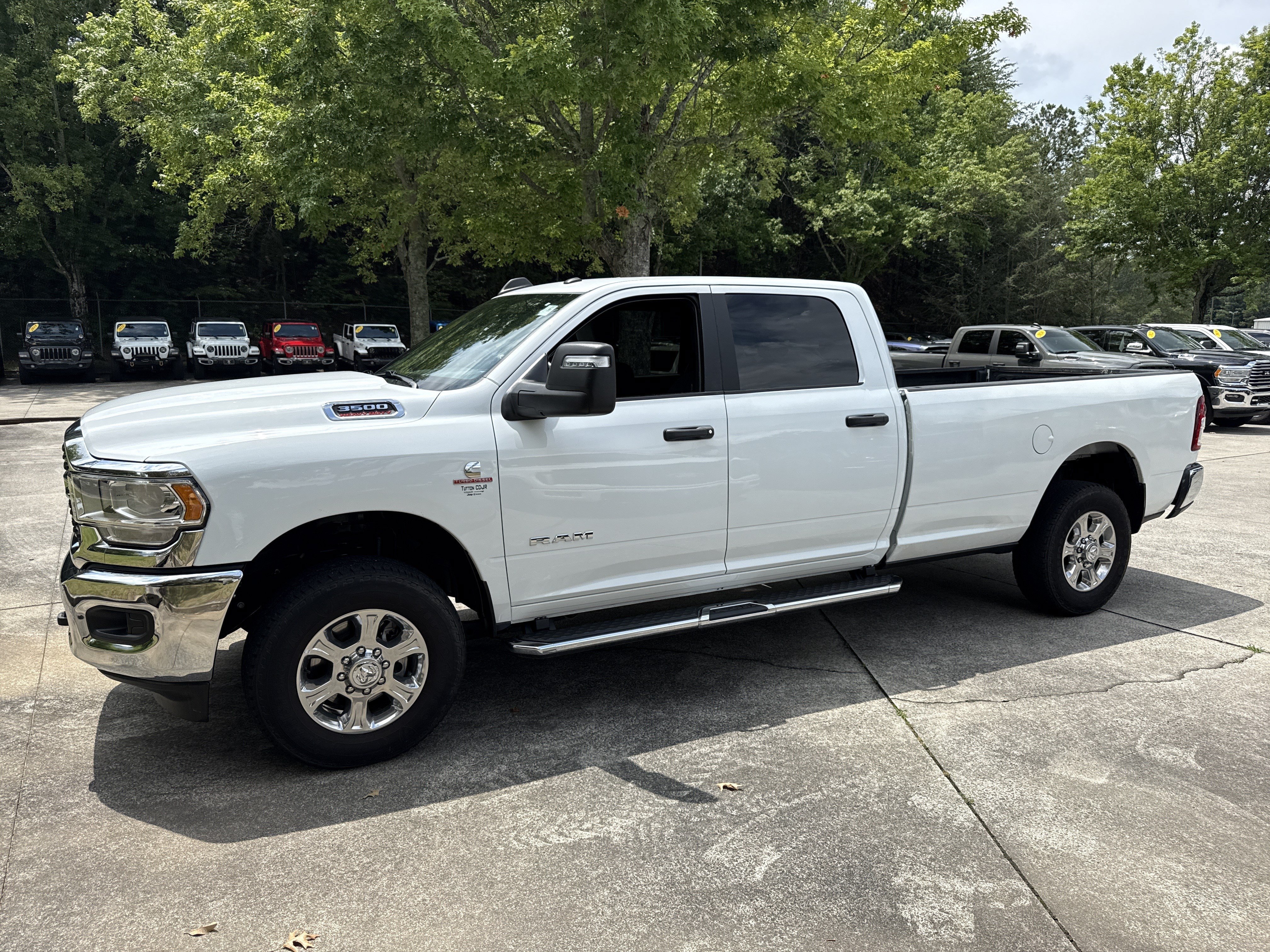 Used 2024 Bright White Clearcoat Ram Big Horn image 4